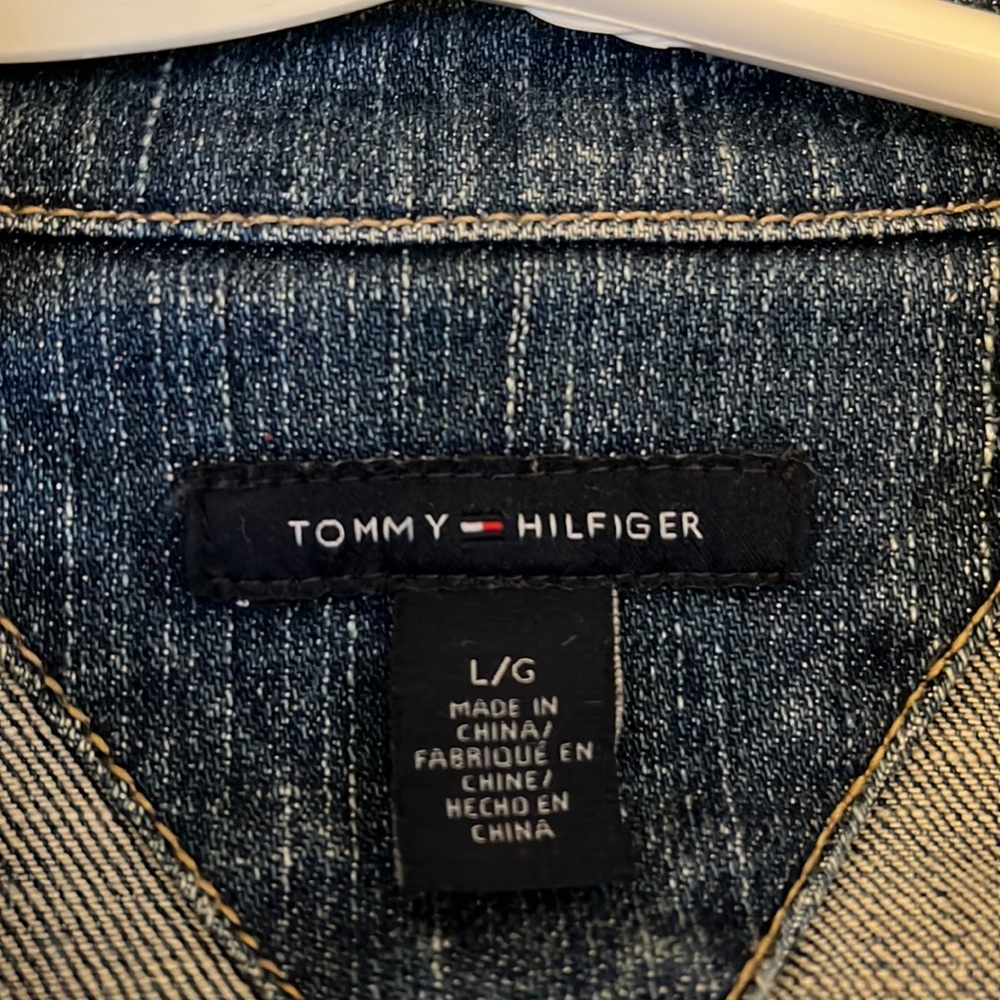 Tommy Hilfiger Distressed Jean Jacket - Picture 5 of 5
